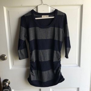 Ruched sweater
